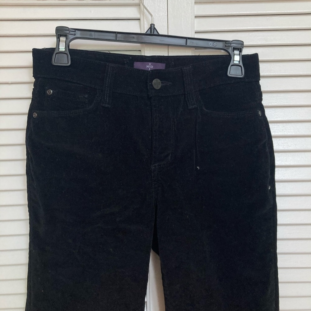 Thrifted black corduroy pants